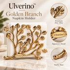 Ulverino™ Gilded Arbor Branch Sculptural Napkin Holder