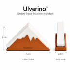 Ulverino™ Terra Peak Sculptural Napkin Holder