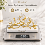 Ulverino™ Gilded Butterfly Garden Sculptural Napkin Holder