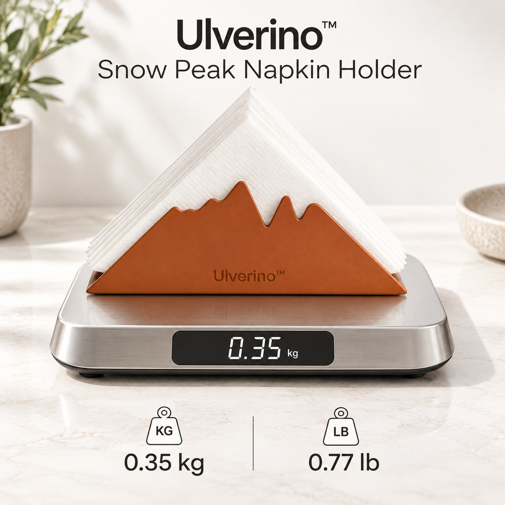 Ulverino™ Terra Peak Sculptural Napkin Holder