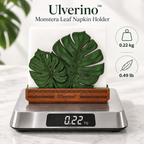 Ulverino™ Verdant Monstera Sculptural Napkin Holder