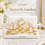 Ulverino™ Gilded Butterfly Garden Sculptural Napkin Holder